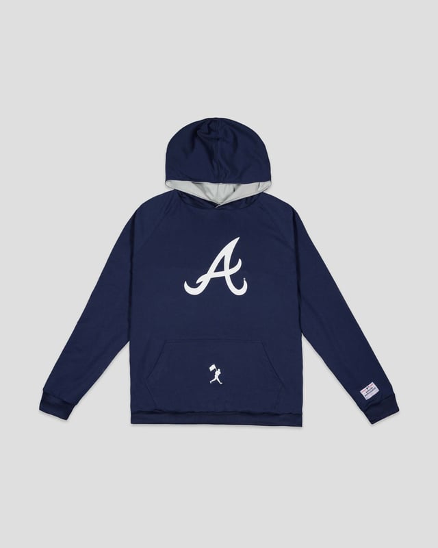 Double Play Reversible Hoodie Home and Away - Atlanta Braves