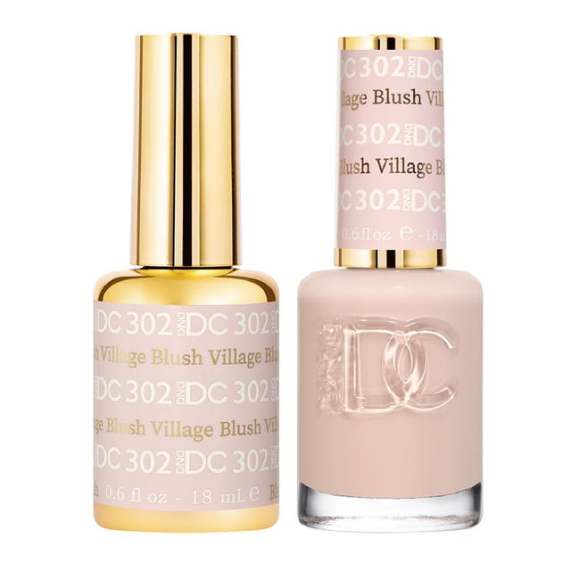 DND DC Gel Nail Polish - 302 Blush Village