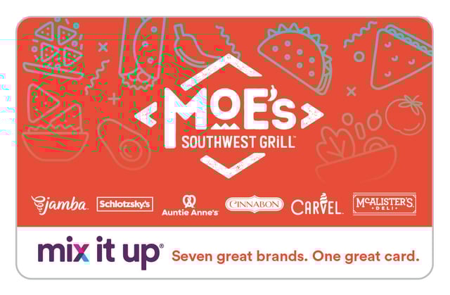 Moe’s Southwest Grill – Mix It Up eGift