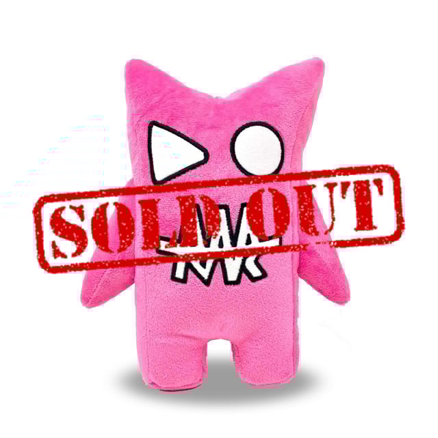 Original RAR Monster Plush - Pink