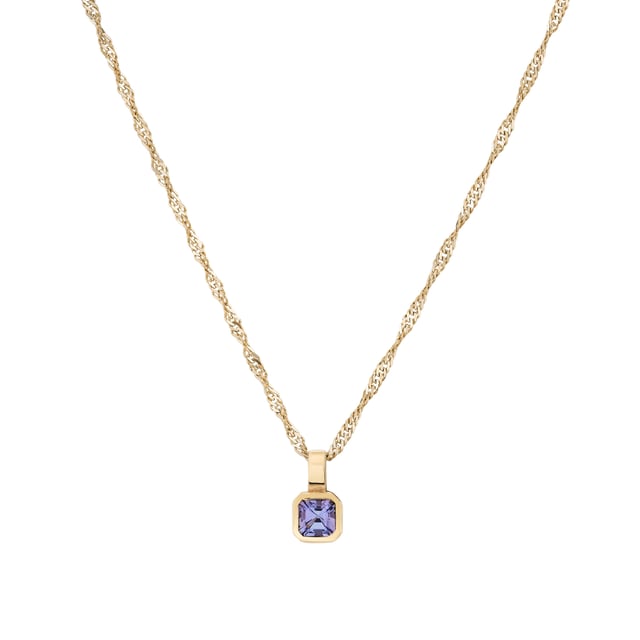 Petite Iris Asscher Charm