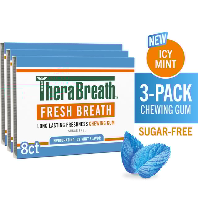 Chewing Gum, Invigorating Icy Mint Flavor