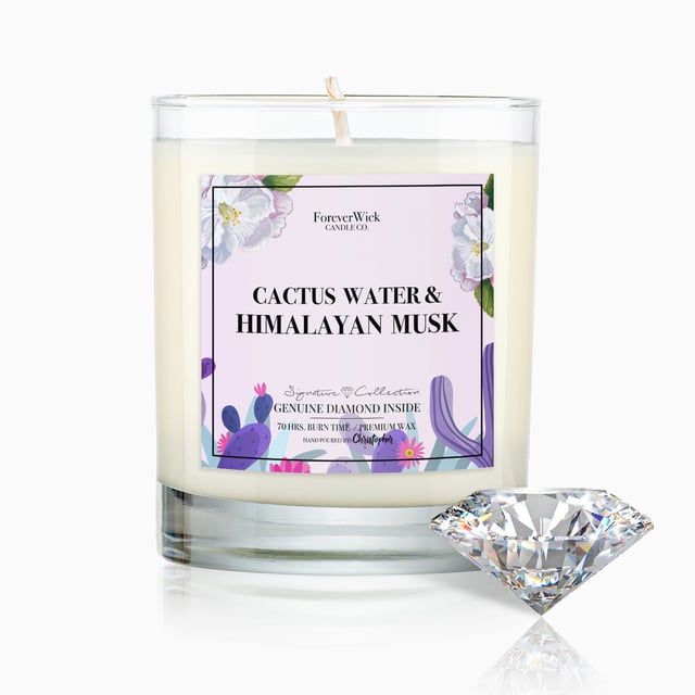 Cactus Water + Himalayan Musk Diamond Candle