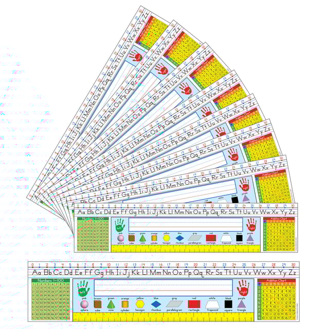Traditional Manuscript Name Plates Grade 1-3