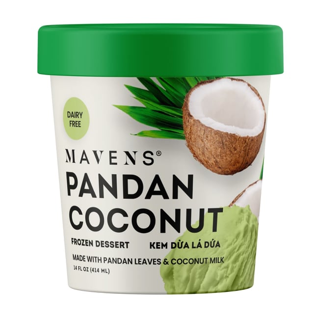 Mavens Pandan Coconut Ice Cream 14 fl.oz