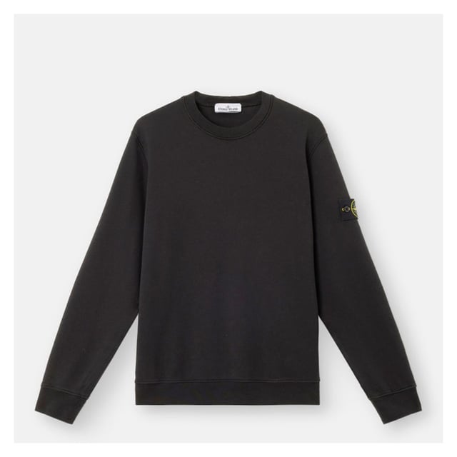 Black Classic Crew Neck Sweatshirt