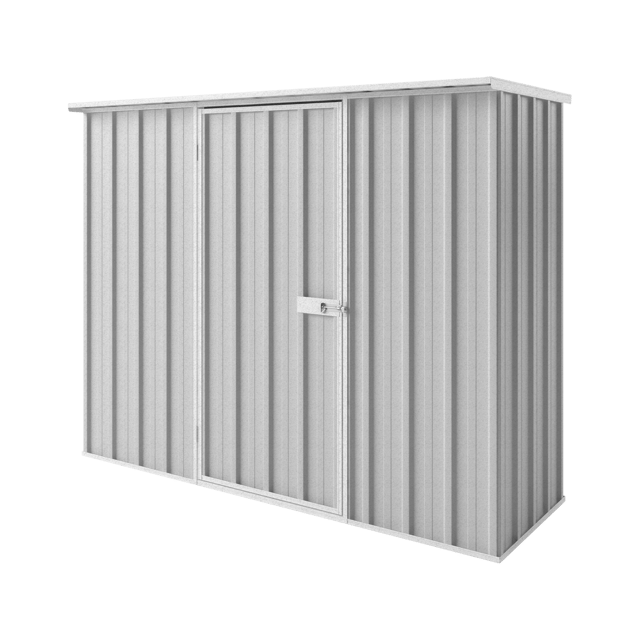 2.25m x 0.78m Flat Roof Garden Shed