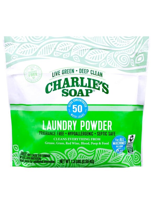 Laundry Powder - Fragrance Free - 1.3 Lbs (0.59 Kg)