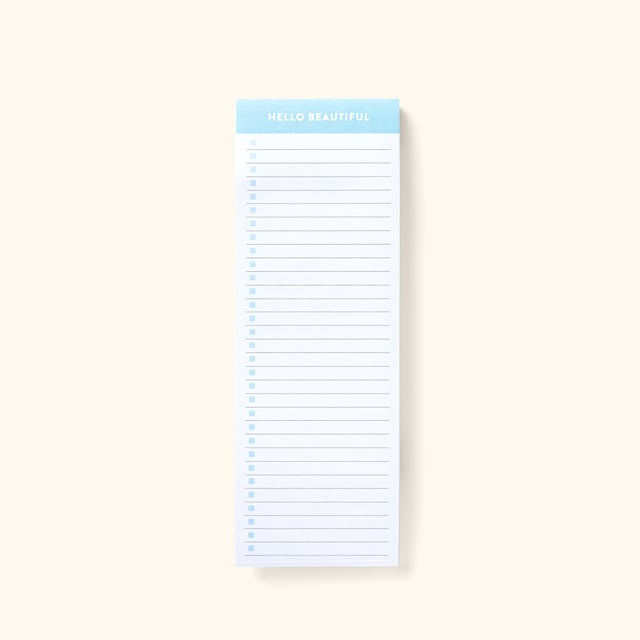 Grocery List Notepad