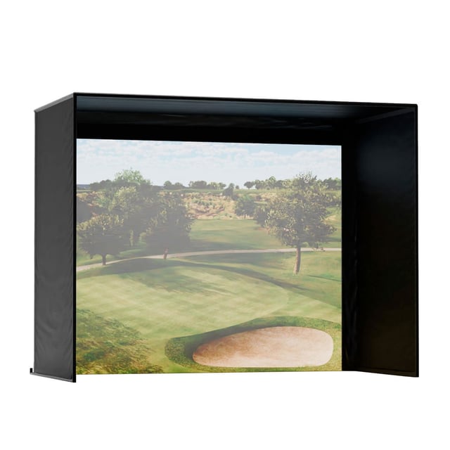 Carl's Place Complete DIY Golf Simulator Enclosure Kit with Impact Screen