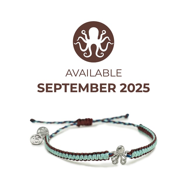 4ocean Limited Edition Octopus Bracelet 2025 – Handcrafted, Adjustable, Sustainable Bali Jewelry