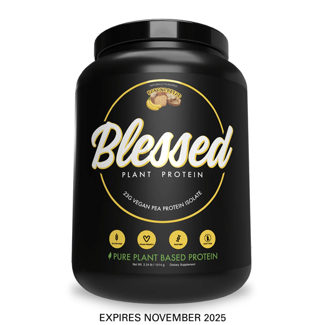 Blessed Plant-Based Protein - 30 Serves - Banana Bread