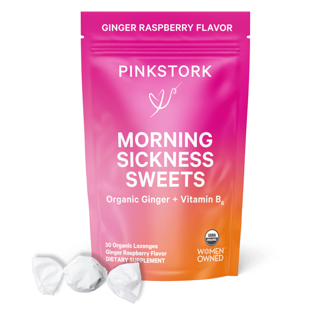 Morning Sickness Sweets - Raspberry Ginger