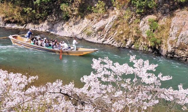 Arashiyama Hozu River Boat Ride E-Ticket | Kyoto