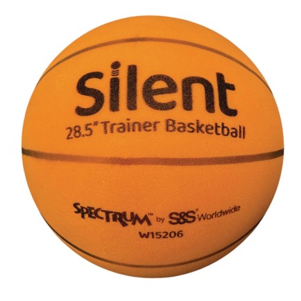 S&S Worldwide® Silent Foam Basketball, 28.5" Intermediate Size