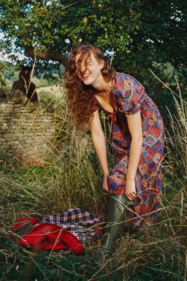 The Brynne Dress Petites | Ruby Patchwork