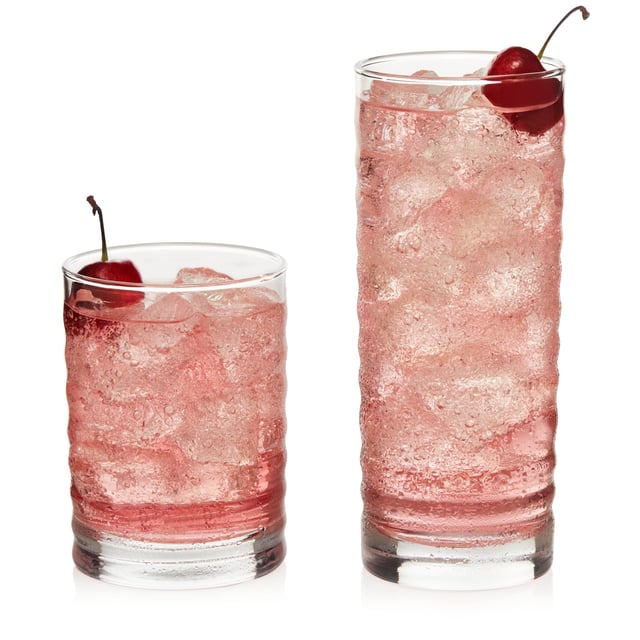 Libbey Pueblo 16 Piece Tumbler and Rocks Glass Set