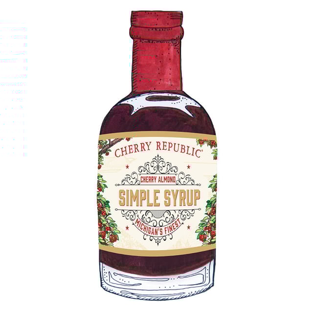 Cherry Almond Simple Syrup
