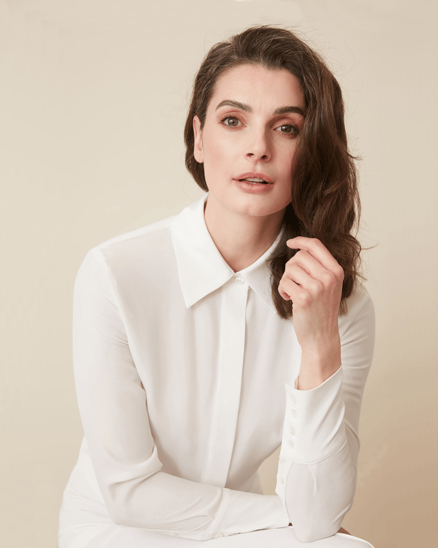 The Simone Button-Up Blouse