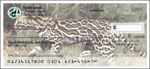 Defenders of Wildlife® Big Cats Checks