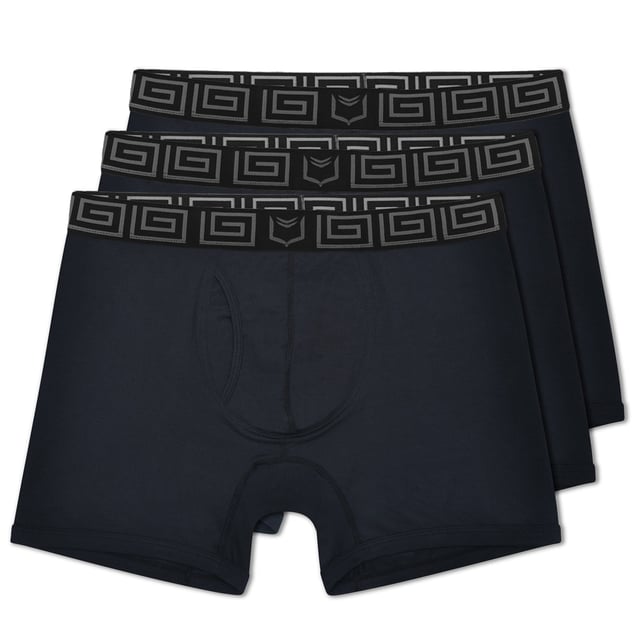 SHEATH 4.0 Bamboo Men's Dual Pouch Boxer Brief 3 Pack