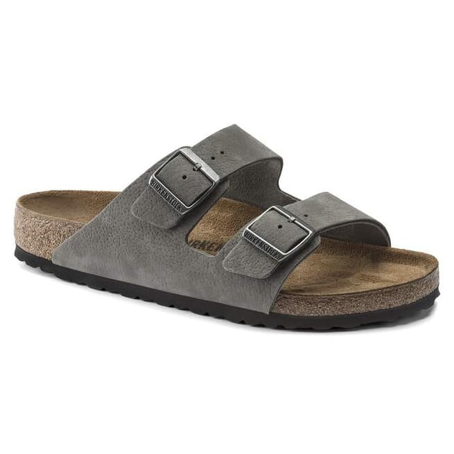Arizona Nubuck Leather Desert Buck Whale Gray
