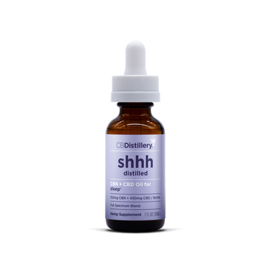 150mg CBN + 450mg CBD Oil Tincture