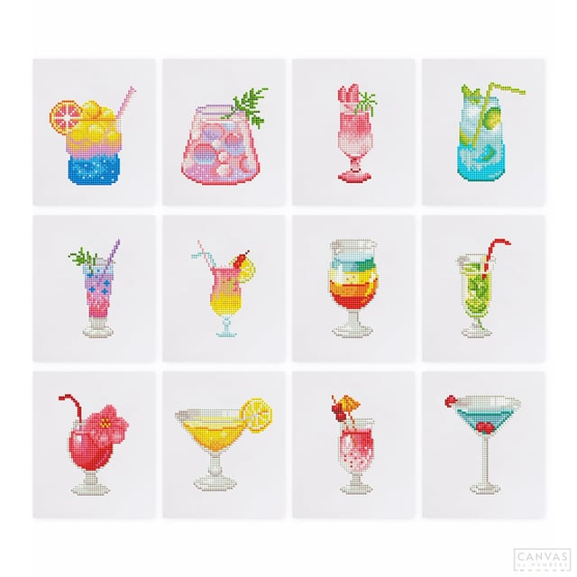 Cocktail Collection 1 - Mini Diamond Painting Kit