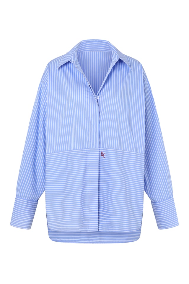 EMERY SHIRT - SKY STRIPE