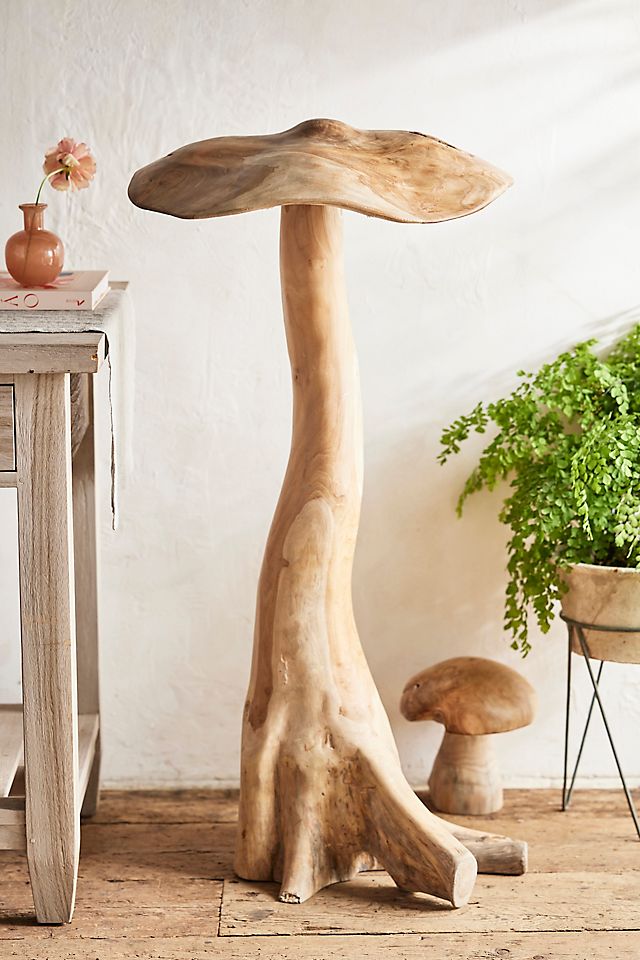Teak Mushroom, Extra Tall