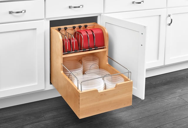 Container and Lid Organizer 18''