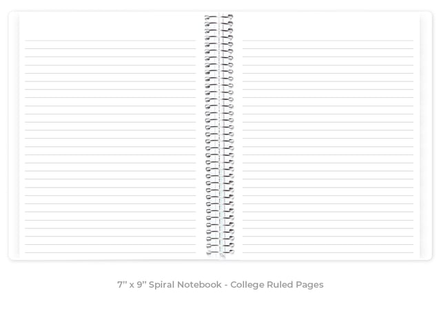 7x9: College Ruled