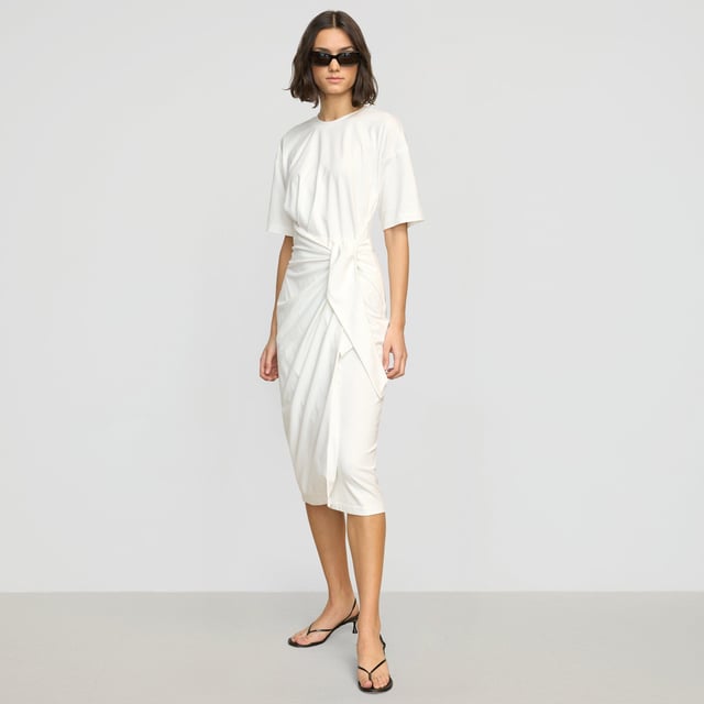 Noa Organic Cotton T-Shirt Wrap Dress