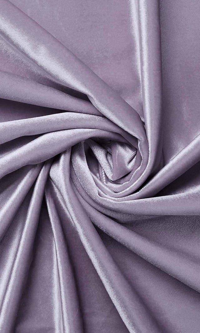 'Dusty Violet' Velvet Custom Size Curtains (Mauve/ Purple)