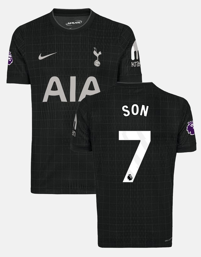 Heung-min Son Youth Stadium Premier League Tottenham Hotspur Away Shirt 2025/26