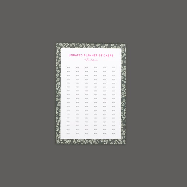 2024-2026 Universal Planner Stickers