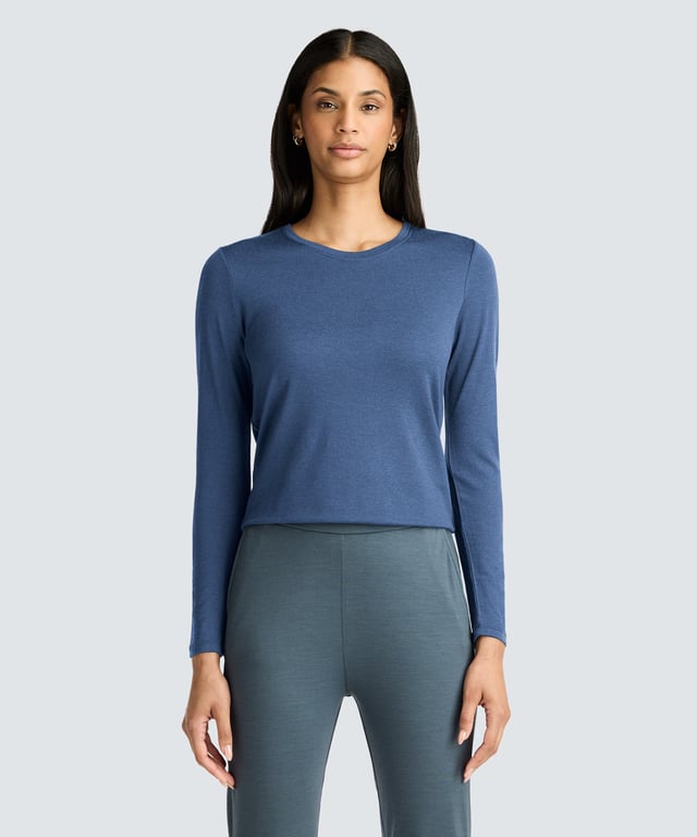 Women's Long Sleeve Merino Crew