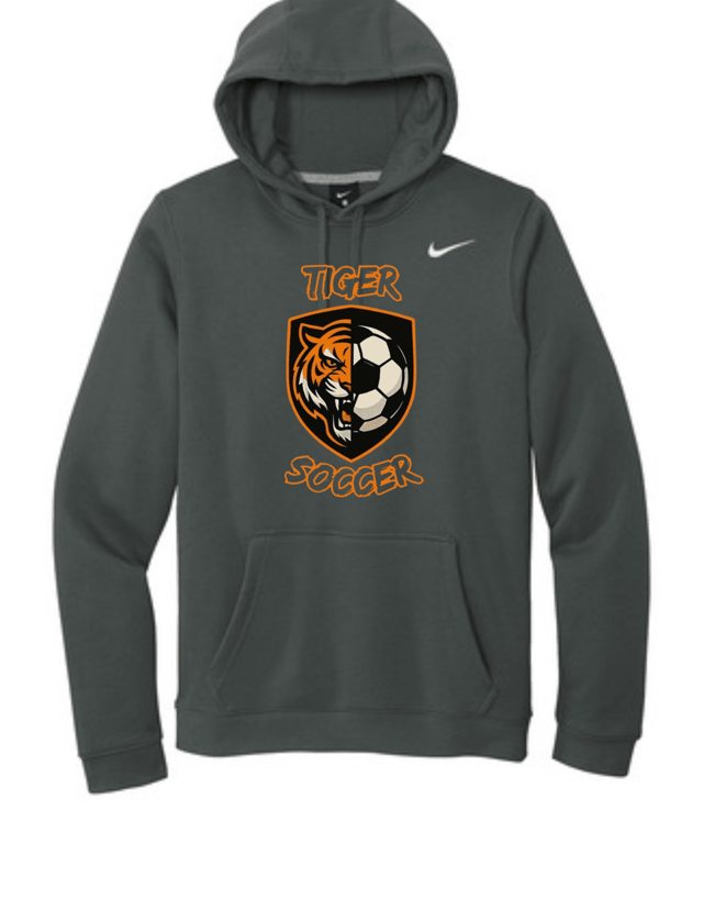 Soccer  Nike Club Fleece Pullover Hoodie CJ1611 — Crown Graphics