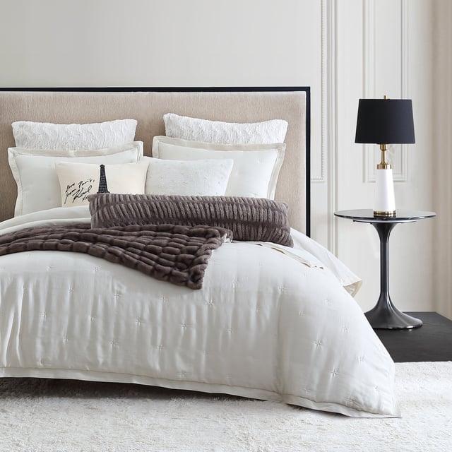 KARL LAGERFELD PARIS Silky Cloud Lightweight Comforter Set Collection