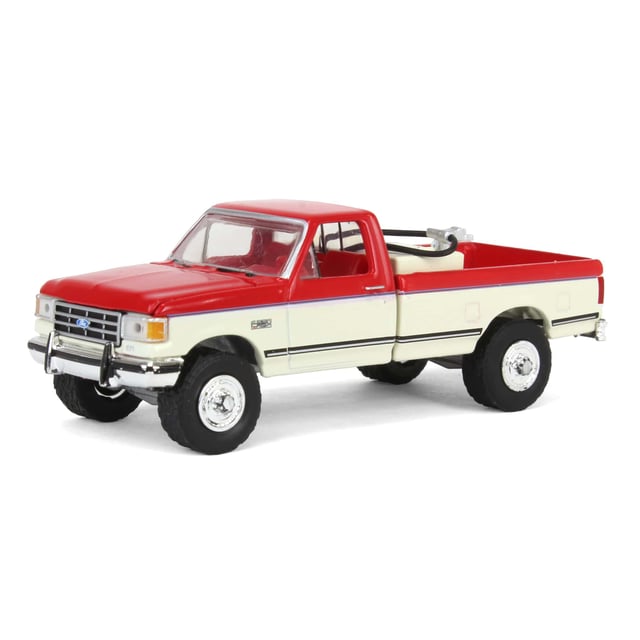 1/64 1991 Ford F-250 XLT Pickup Truck with Fuel Transfer Tank, Down on the Farm Series 9