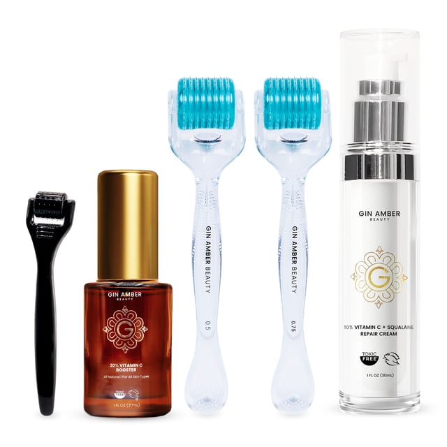 Advanced Complete Dermaroller Kit - Deep Wrinkles, Scars
