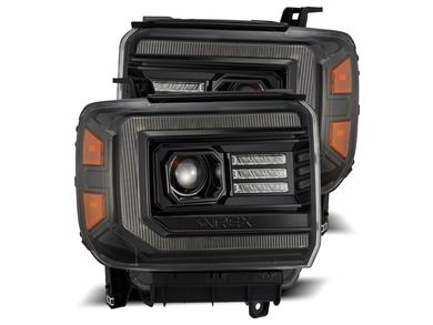 AlphaRex Black Pro Series Headlights