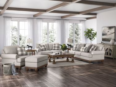 Meadowview Living Room Set In Sandstone