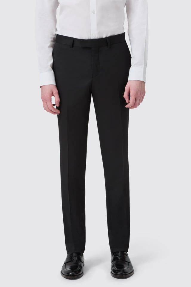 Ellroy Slim Fit Black Suit Trouser