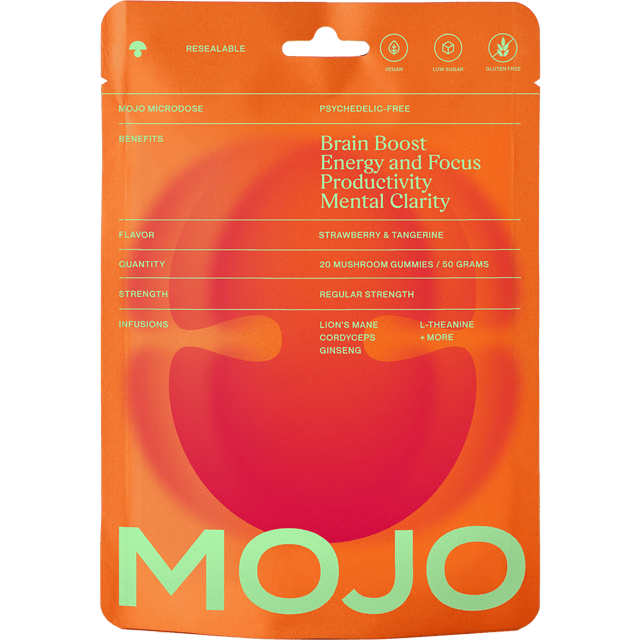 Brain Boost Gummies - Strawberry Tangerine