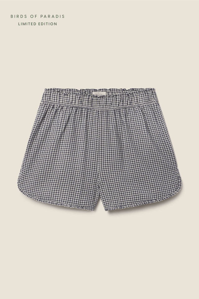 Lucille Short Inkwell Gingham
