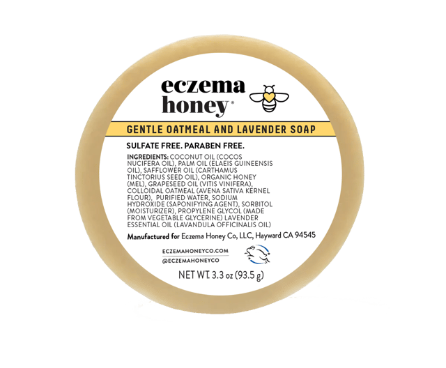 Eczema Honey Gentle Oatmeal and Lavender Soap