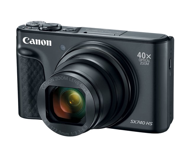 Canon PowerShot SX740 HS Camera - Black