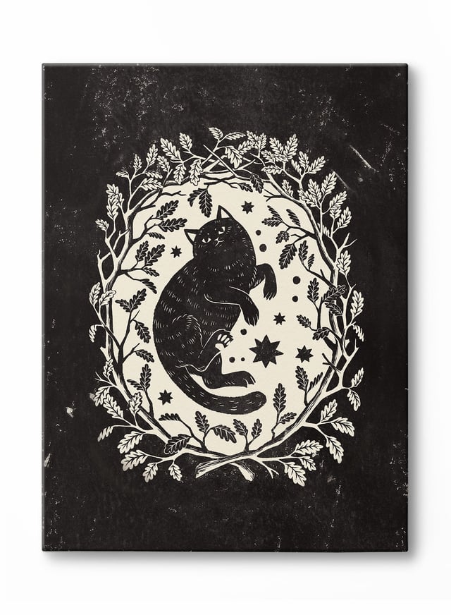 Who Says I Bring Bad Luck?, Canvas