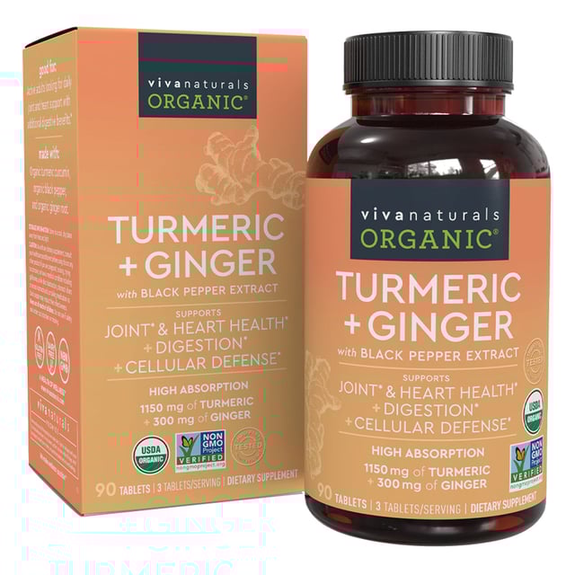 Organic Turmeric + Ginger